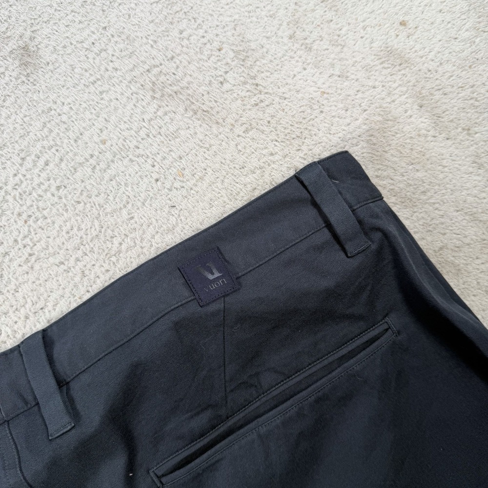Vuori Pants Mens 36 (Fit 38x28) Navy All Ways Chino Active Stretch V447 - Picture 7 of 8